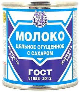 Молоко сгущ. 8,5 % СТАНДАРТ Орлов.обл. ГОСТ 380 г.*20