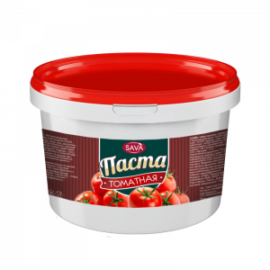 Паста томатная "САВА" (ведро) СТО 0,85 кг.*4