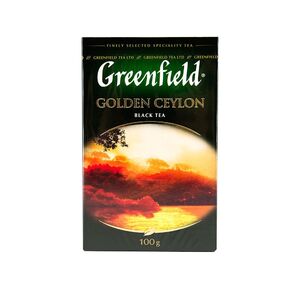 0351-14 Чай "Гринфилд" Голден Цейлон черный листовой 100 г.*14