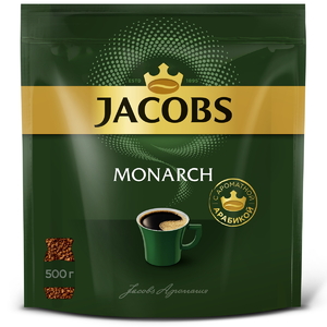 Кофе "Якобс" Монарх пакет 500 г.*6