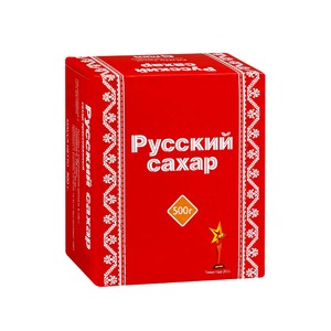 Сахар-рафинад "РУССКИЙ" ГОСТ 0,5 кг.*40