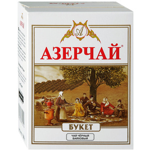 Чай "Азерчай" БУКЕТ черный листовой 100 г.*30
