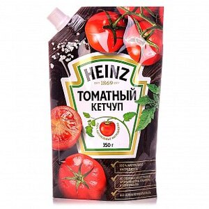 Кетчуп "Хайнц" томатный ГОСТ 320 г.*16