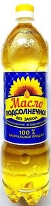 Масло "Подсолнечное" рафинированное Резерв 1 сорт ГОСТ 1л *15