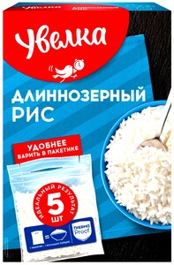 УКК Крупа Рис длинозерный (80г./5)* 6 №913