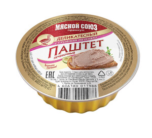 Паштет "Из Гусиной печени" ламистр (Мценск) ТУ 95 г.*32