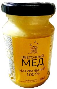 Мед нат. Цветочный (СТЕКЛО)220г