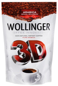 Кофе "Wollinger 3D" кристалл  м/у 150 г.*10