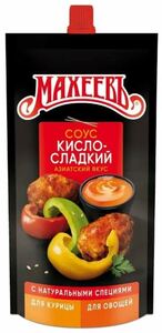 Соус "Махеев" Кисло-сладкий  д/п 230г.*16