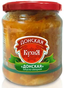 Закуска овощная "Донская" "Донская кухня"  ТУ 460г*8