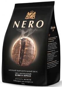 Кофе "Амбассадор" Nero зерно 1000 г .* 6