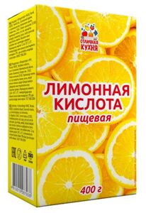 Лимонная кислота "Отличная кухня" 400г.*24шт