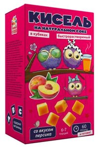 Кисель "Отличная кухня" (Персик) в кубиках ТУ 200 г. *24